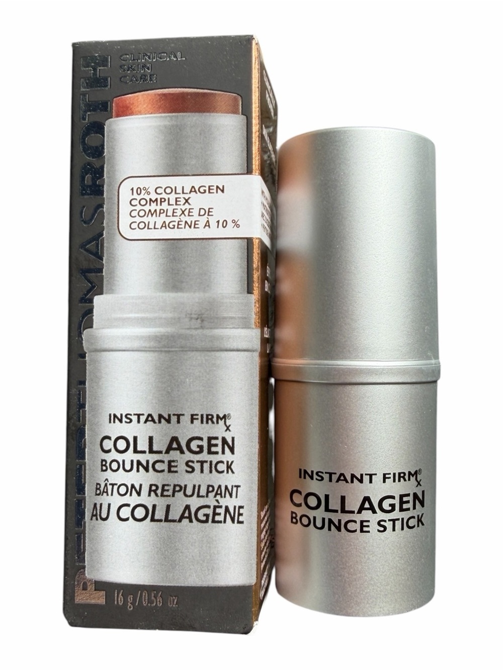 Peter Thomas Roth Instant Firm X Collagen Bounce Stick Bronze Glow NIB